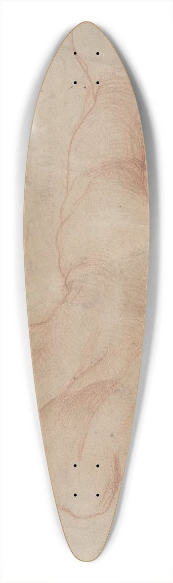 Alfred George Stevens - Nude Figure 39.3 inch art pintail longboard deck