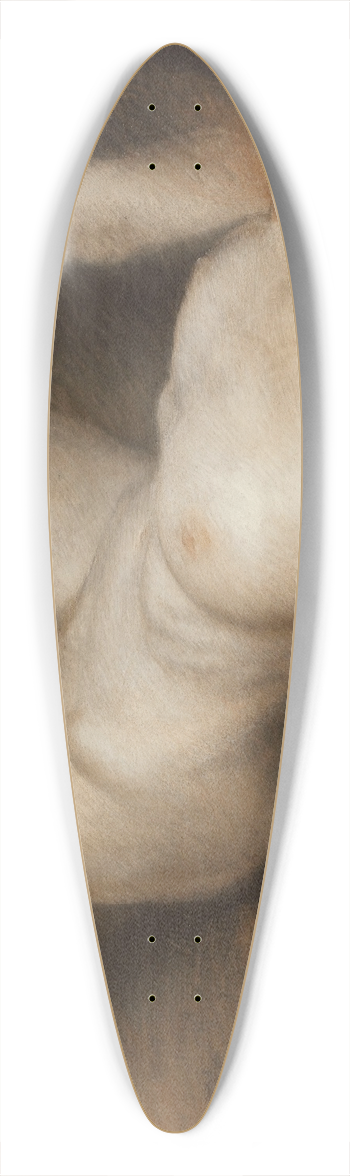 Alfred Philippe Roll - Dmoniaque 39.3 inch art pintail longboard deck