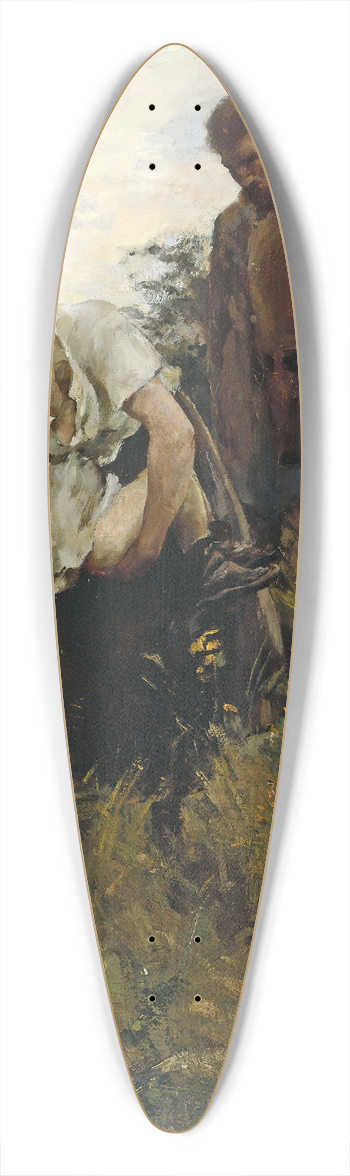 Alfred Philippe Roll - Exode 39.3 inch art pintail longboard deck