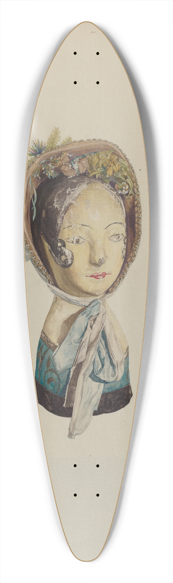 Alice Cosgrove - Mannequin 39.3 inch art pintail longboard deck