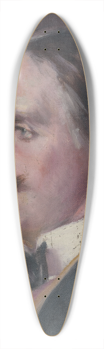 Alice Pike Barney - A.C.B. 39.3 inch art pintail longboard deck