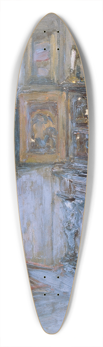 Alois Hnisch - Interieur 39.3 inch art pintail longboard deck