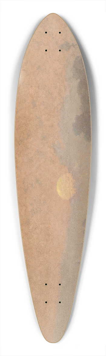 Alphonse Asselbergs - The Heath 39.3 inch art pintail longboard deck