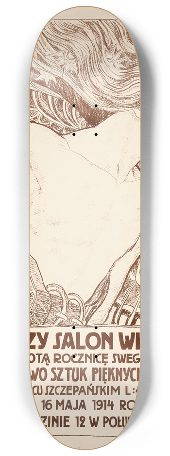 Jan Rembowski - Pierwszy Salon Wiosenny. 8.25 inch art skate deck