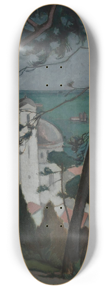 Jan Rubczak - Landscape 8.25 inch art skate deck