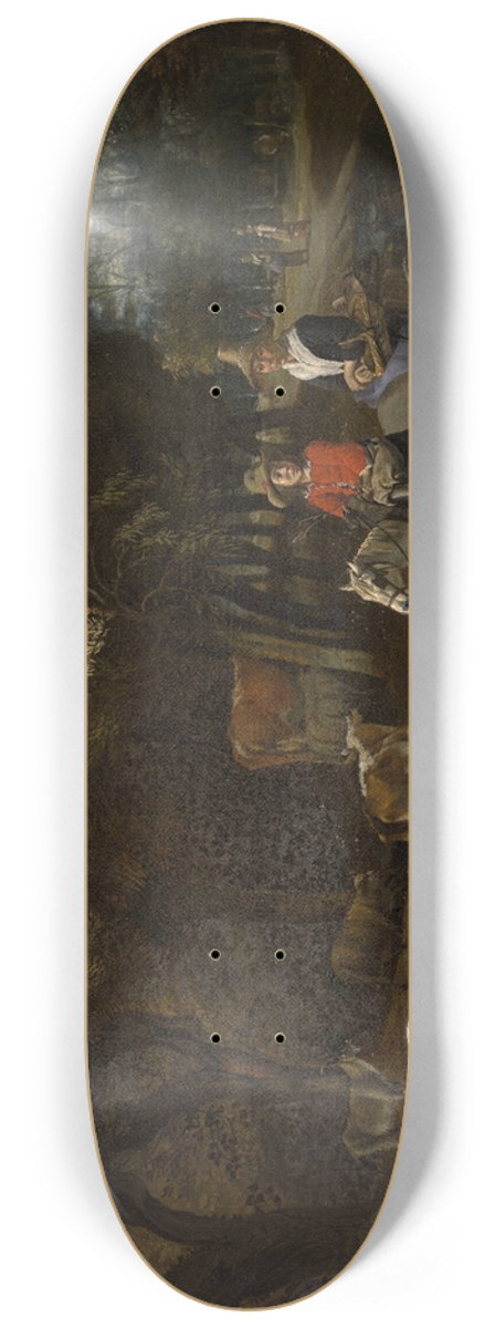 Jan Siberechts - The Nosy Cow 8.25 inch art skate deck