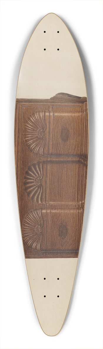 Alvin M. Gully - Lowboy 39.3 inch art pintail longboard deck