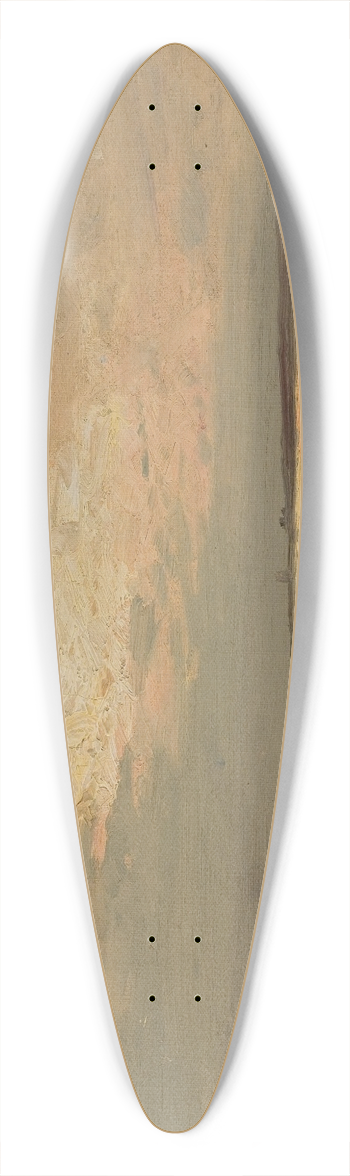 Amaldus Nielsen - Aften ved Hvaler 39.3 inch art pintail longboard deck