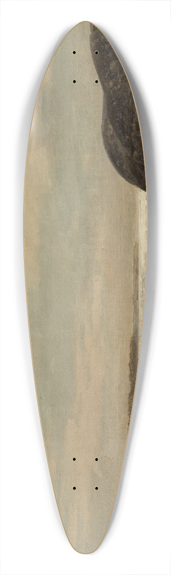 Amaldus Nielsen - Brygge, Hvaler 39.3 inch art pintail longboard deck