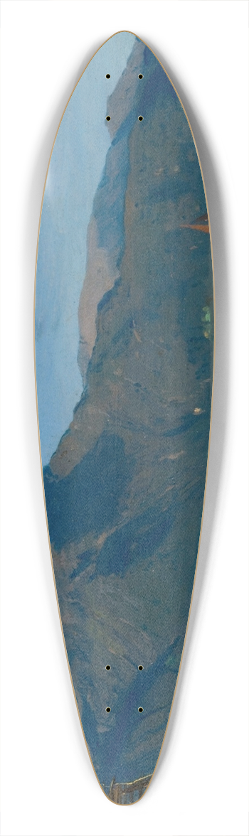 Amaldus Nielsen - Laksetrapp, Rosendal 39.3 inch art pintail longboard deck