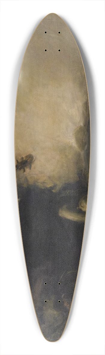 Ambrogio Antonio Alciati - Spasmo 39.3 inch art pintail longboard deck