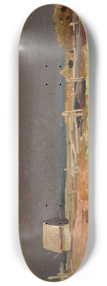 Jan Stanislawski - Landscape 8.25 inch art skate deck