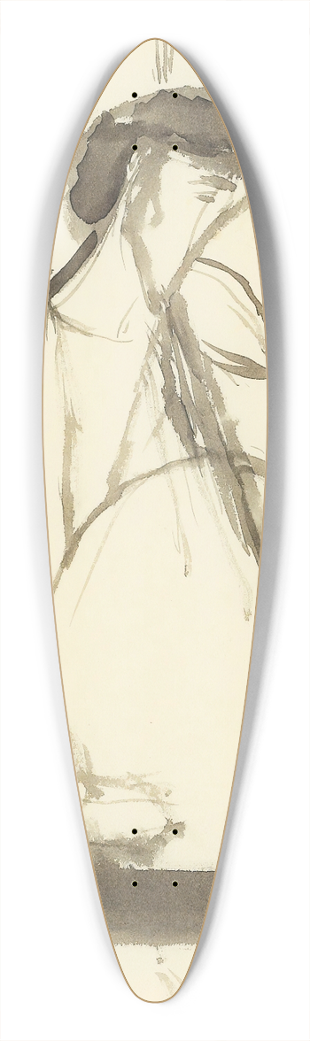Amedeo Modigliani - Le Joueur De Violoncelle 39.3 inch art pintail longboard deck