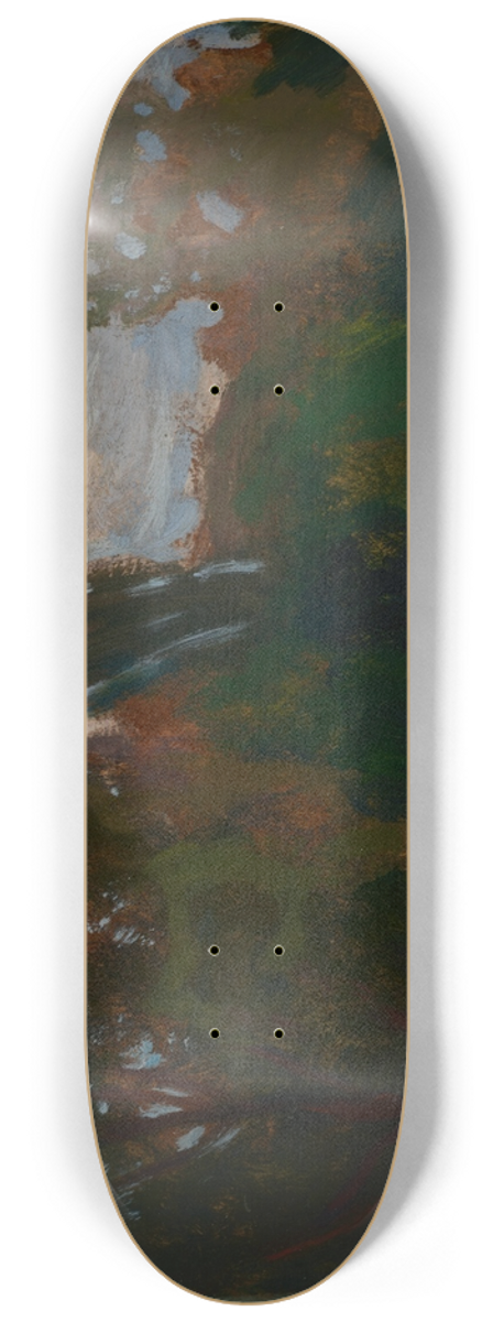 Jan Stanislawski - Park in Kyiv 8.25 inch art skate deck