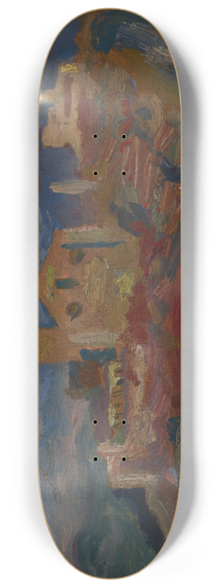 Jan Stanislawski - Peruggia at Twilight 8.25 inch art skate deck