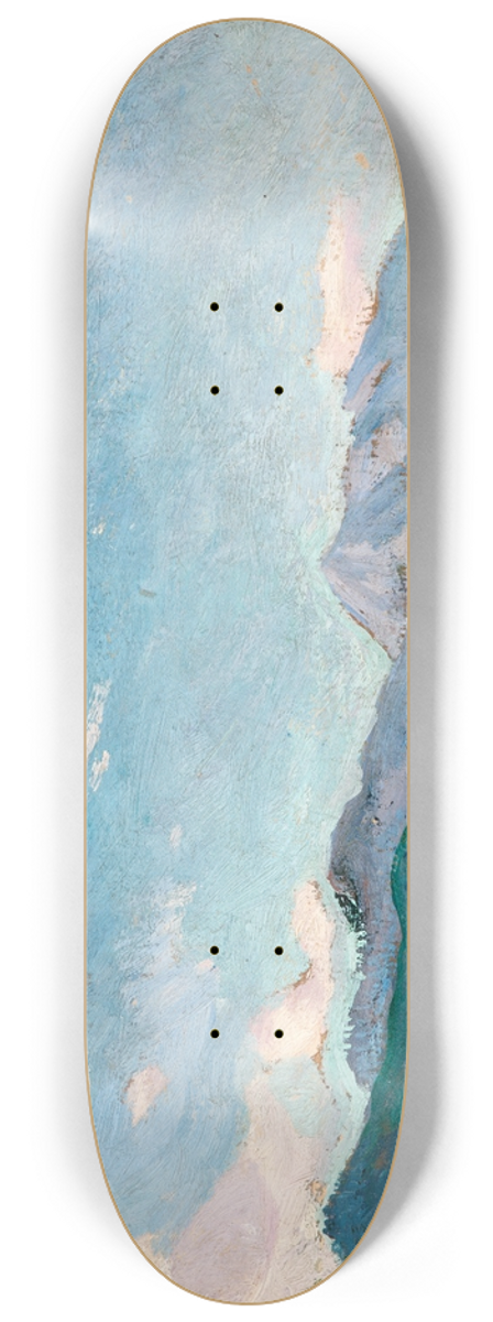 Jan Stanislawski - View towards Osobita (Zakopane) 8.25 inch art skate deck