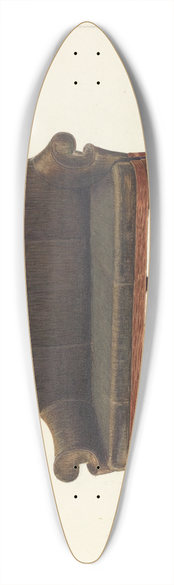 American 20th Century - Sofa 39.3 inch art pintail longboard deck