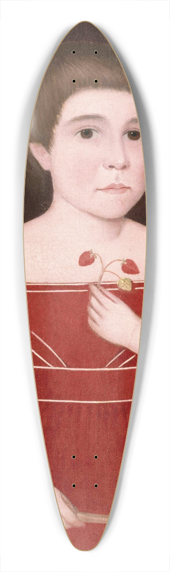 Ammi Phillips - Boy in Red 39.3 inch art pintail longboard deck