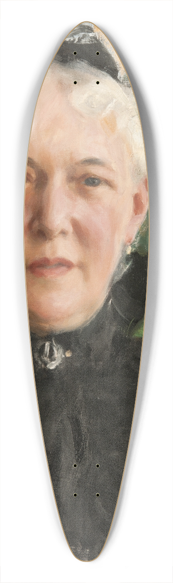 Anders Zorn - Gthilda Frstenberg 39.3 inch art pintail longboard deck