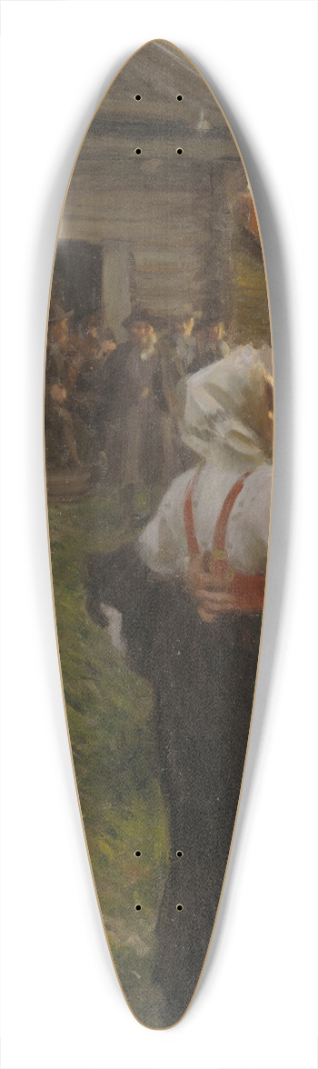 Anders Zorn - Midsummer Dance 39.3 inch art pintail longboard deck