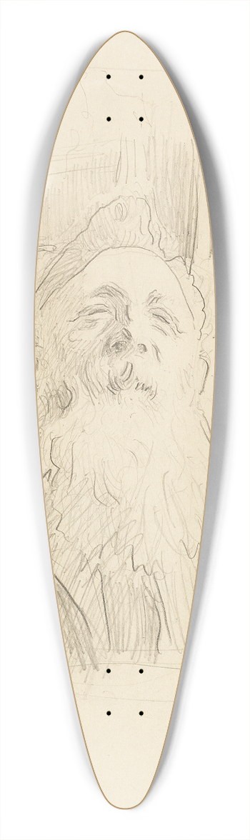Anders Zorn - Study 39.3 inch art pintail longboard deck
