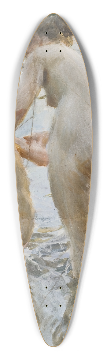 Anders Zorn - Une premire 39.3 inch art pintail longboard deck