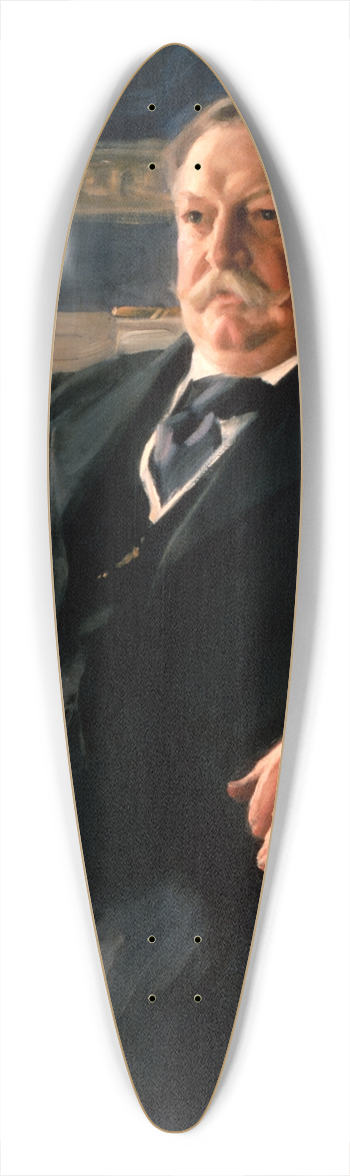 Anders Zorn - William Howard Taft 39.3 inch art pintail longboard deck