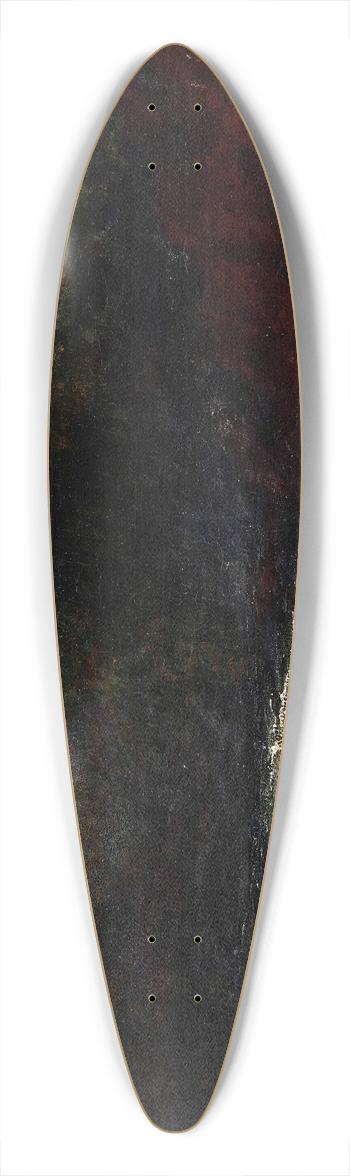 Andrea Figari - Marina notturna 39.3 inch art pintail longboard deck