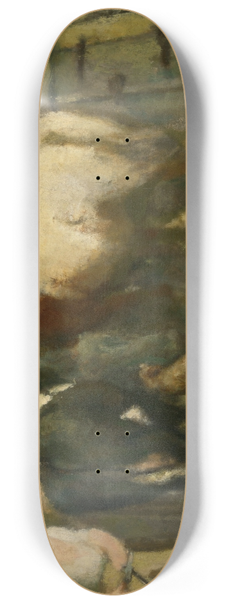 Jan Stobbaerts - At the Slaughterhouse 8.25 inch art skate deck