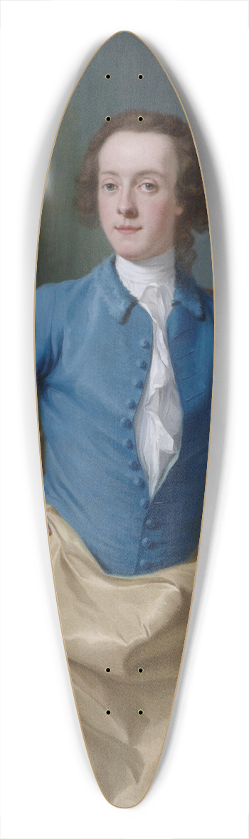 Andrea Soldi - Thomas Barrett-Lennard, 17th Lord Dacre 39.3 inch art pintail longboard deck