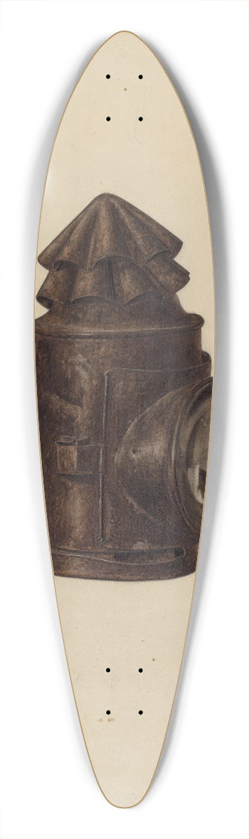 Andrew Topolosky - Tin Spot Lamp 39.3 inch art pintail longboard deck