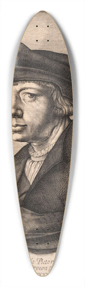 Andries Jacobsz Stock - Image of Lucas van Leyden. Painter and sculptor 39.3 inch art pintail longboard deck