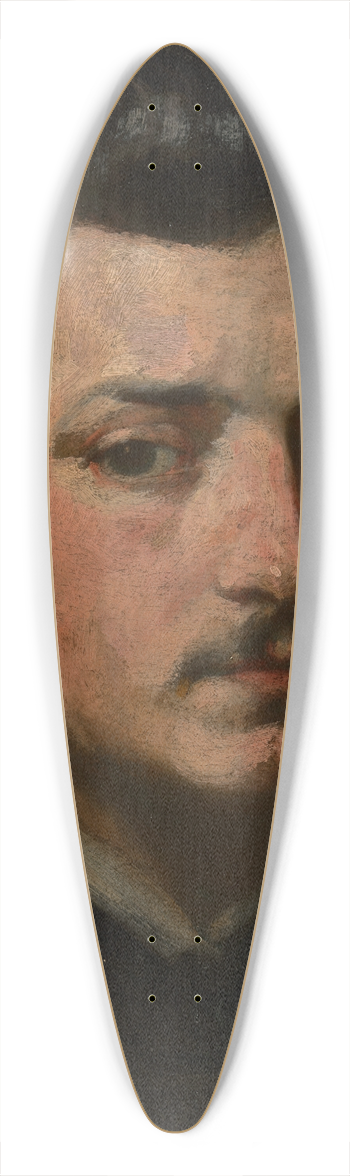 Andrzej Bronisaw Grabowski - Self-Portrait 39.3 inch art pintail longboard deck