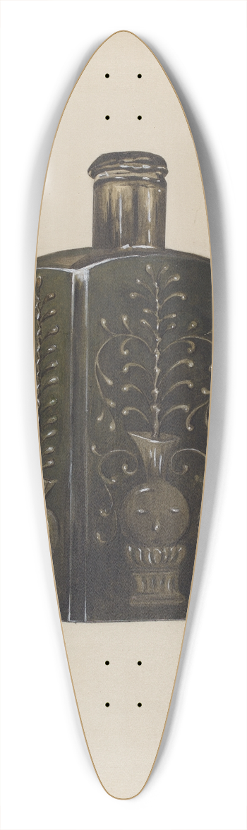 Anna Aloisi - Bottle 39.3 inch art pintail longboard deck