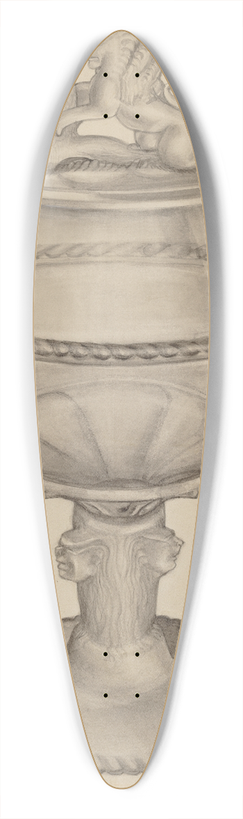 Anna Aloisi - Compote 39.3 inch art pintail longboard deck