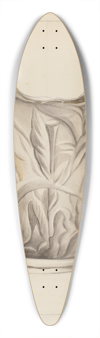 Anna Aloisi - Pitcher 39.3 inch art pintail longboard deck