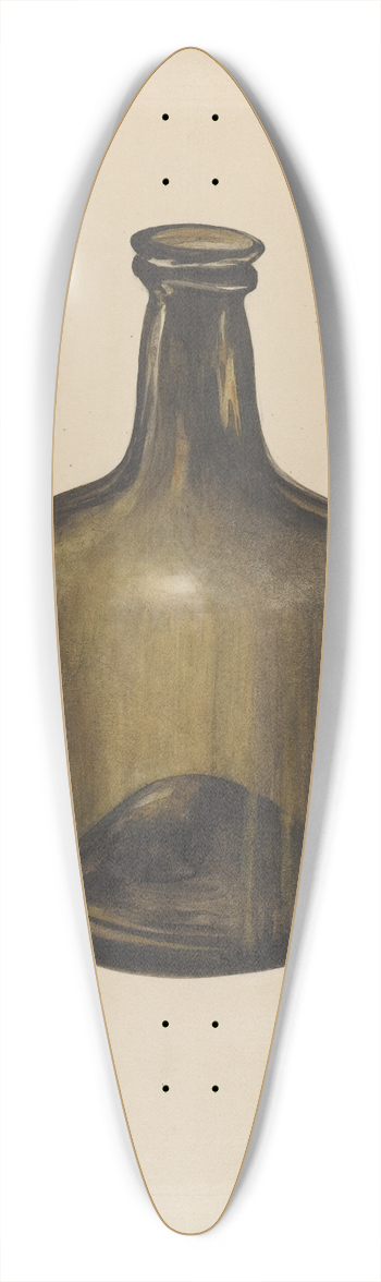 Anna Aloisi - Wine or Spirits Bottle 39.3 inch art pintail longboard deck