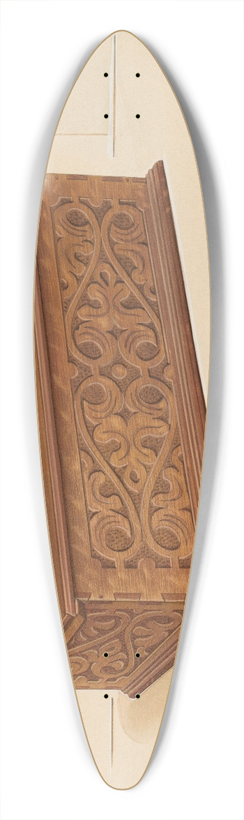 Anne Ger - Box 39.3 inch art pintail longboard deck