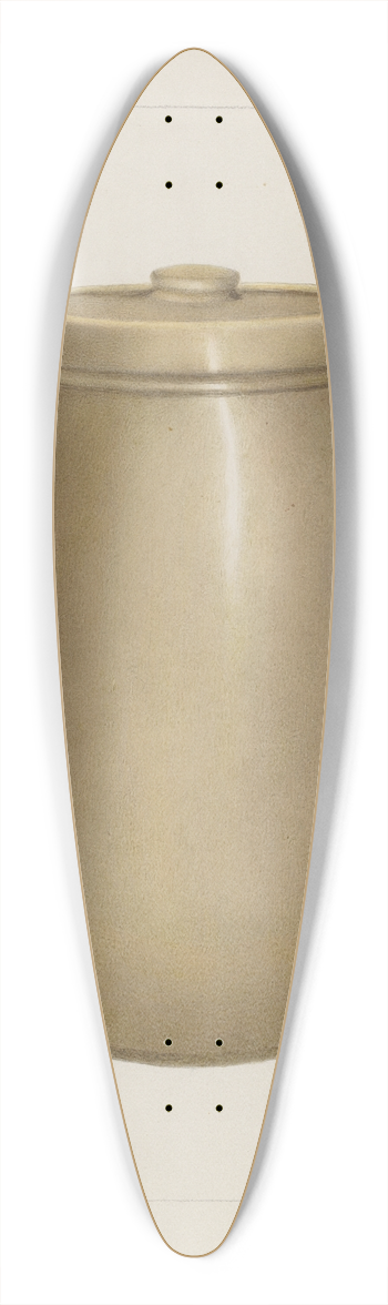 Annie B. Johnston - Pottery Jar with Lid 39.3 inch art pintail longboard deck