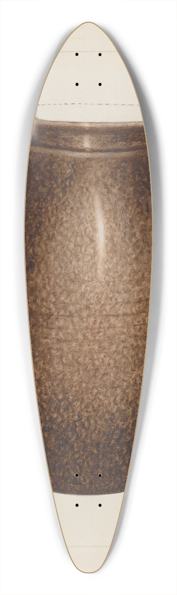 Annie B. Johnston - Stoneware Jar 39.3 inch art pintail longboard deck