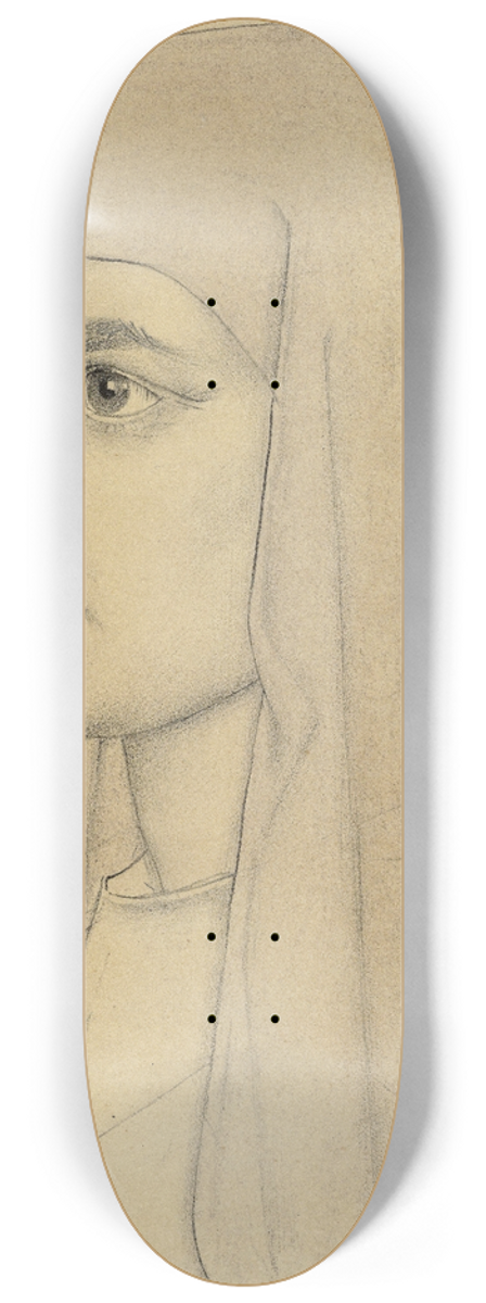Jan Toorop - Portret van Treesje Westermann, Moeder Thrse Huf van Bethani 8.25 inch art skate deck
