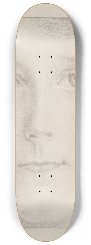 Jan Toorop - Portret van Willy Timmerman 8.25 inch art skate deck