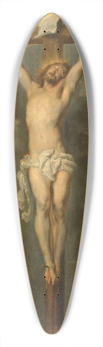 Anthony van Dyck - Christ on the Cross 39.3 inch art pintail longboard deck