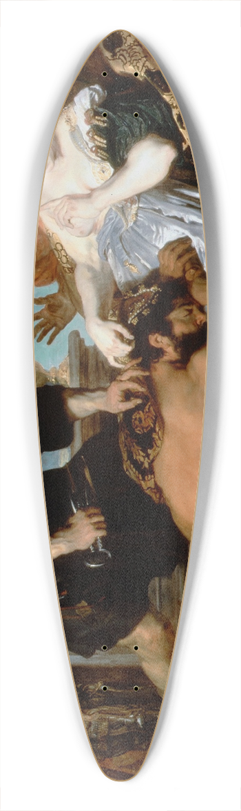 Anthony van Dyck - Samson And Delilah 39.3 inch art pintail longboard deck