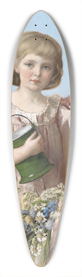 Antonie Boubong - Eine kleine Grtnerin 39.3 inch art pintail longboard deck