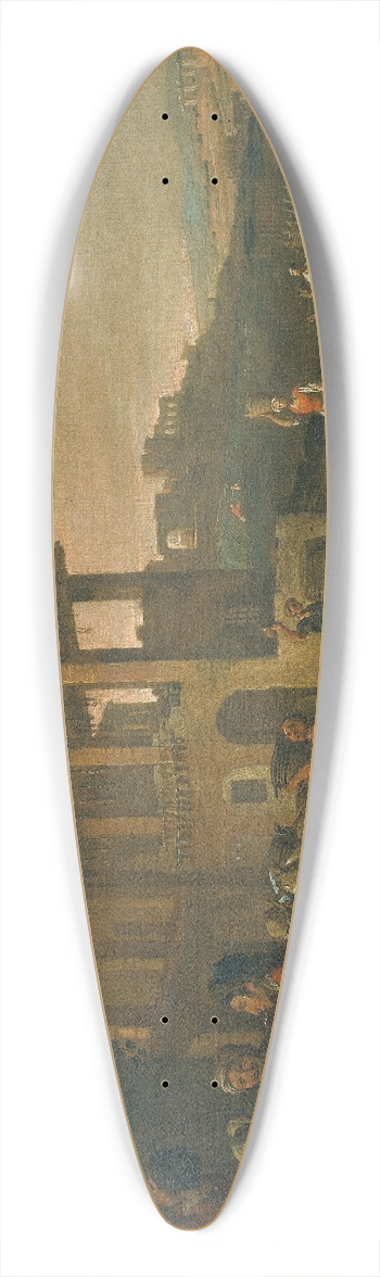 Antoni Viladomat - Autumn 39.3 inch art pintail longboard deck