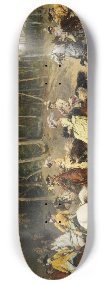 Jan Van Chelminski - Parforcejagd 8.25 inch art skate deck