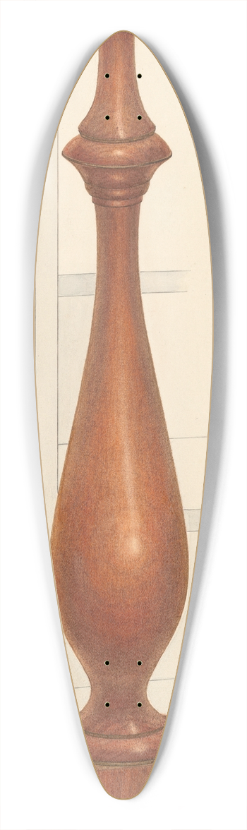 Archie Thompson - Bishop Hill  Newel Post 39.3 inch art pintail longboard deck