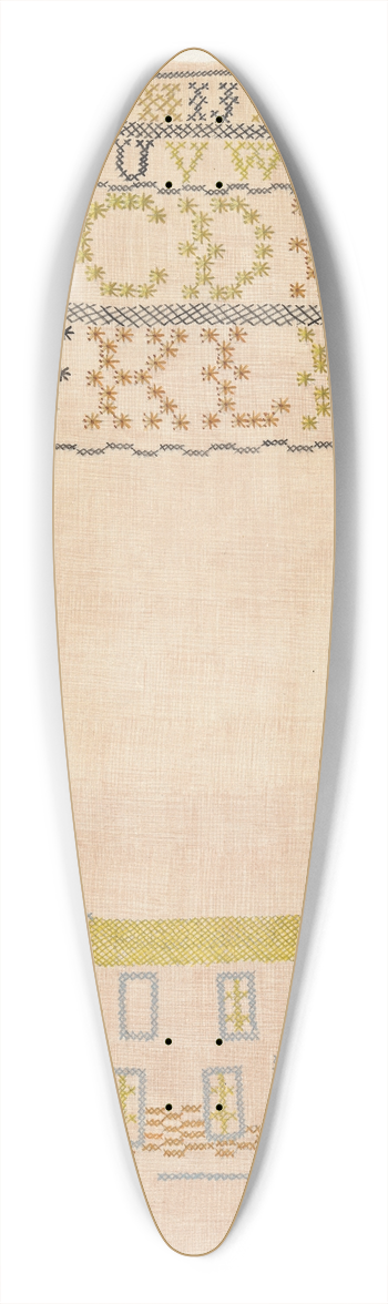 Arelia Arbo - Sampler 39.3 inch art pintail longboard deck