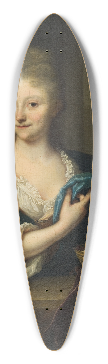 Arnold Boonen - Catharina Backer (1689-1766) 39.3 inch art pintail longboard deck